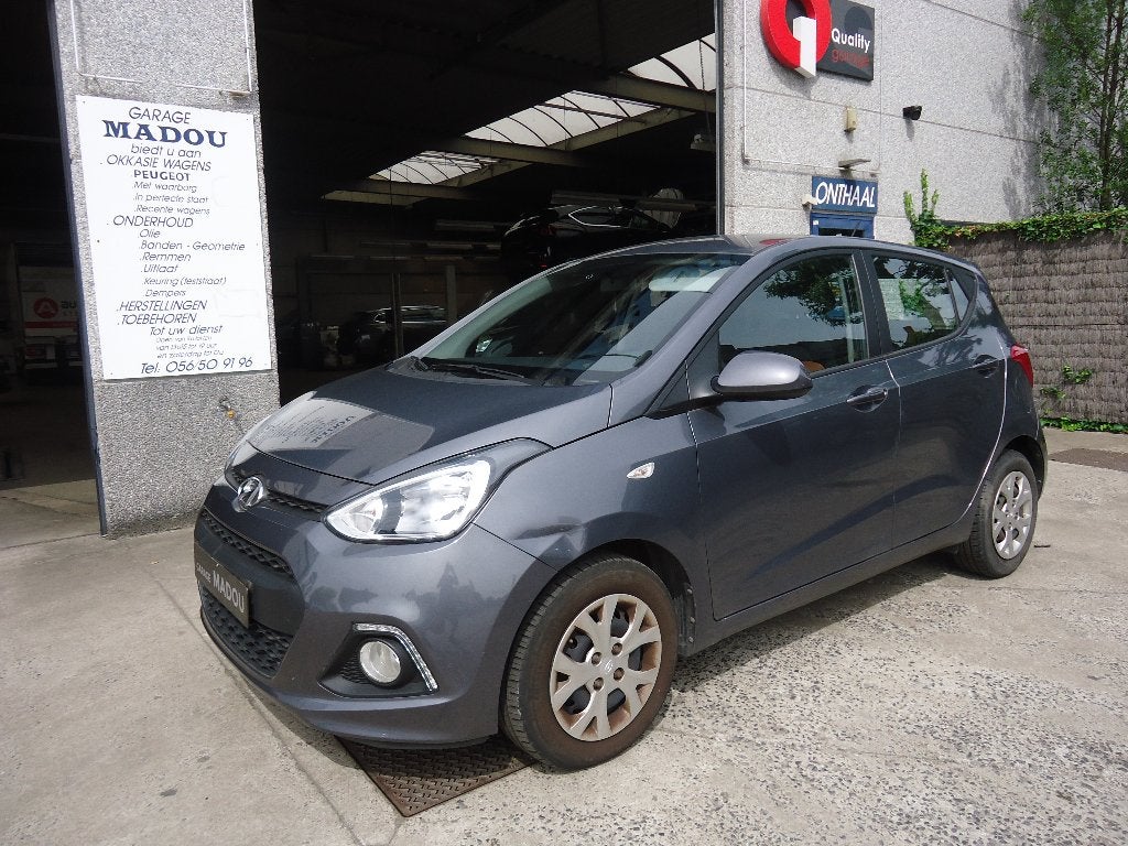 HYUNDAI / I10 1.0 CC AUTOMAAT, Auto's, Euro 6, 5 zetels, 5 deurs, Zilver of Grijs