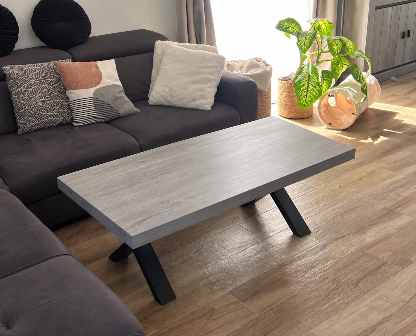 Ensemble meuble TV et table basse, Enlèvement, Comme neuf