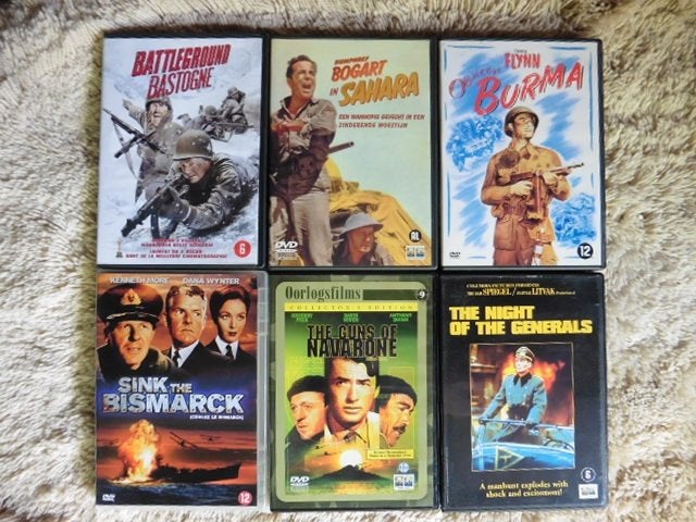 Oorlog Klassiekers dvd VOORDEELPAKKET, Enlèvement ou Envoi, Anglais, Guerre, Néerlandais