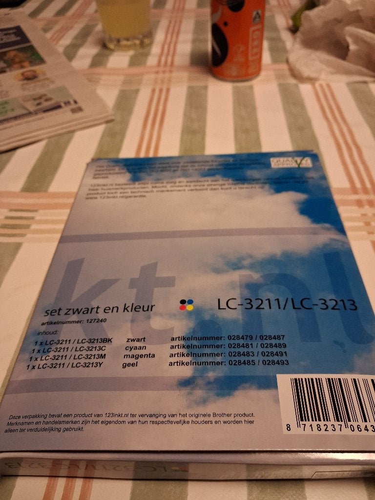 PRINTERINKT GRATIS, Informatique & Logiciels, Fournitures d'imprimante, Enlèvement, Neuf, Cartridge, 1 2 3 inkt