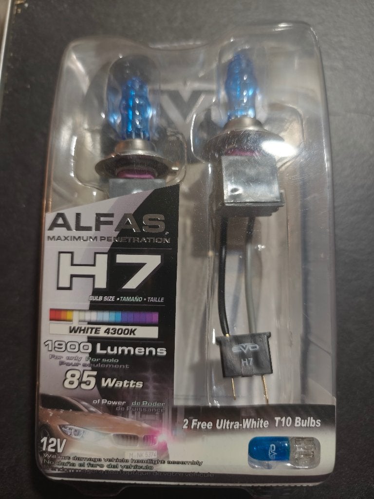 Ampoule voiture H7 evo performance, Enlèvement