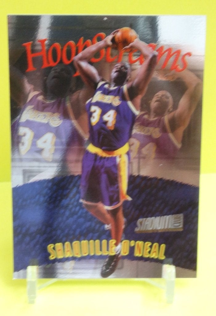 '97 Topps SC - HoopScreams Shaquille O'Neal #HS 1, Verzenden, Zo goed als nieuw, Plaatje