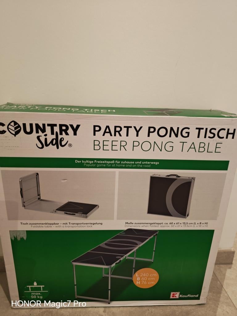 Table ping-pong, Enlèvement, Neuf, Table d'intérieur, Pliante