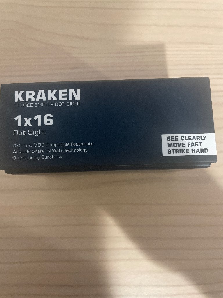 Viseur à points à émetteur fermé Kraken, Neuf, Kinderfiets, Kraken, Acier