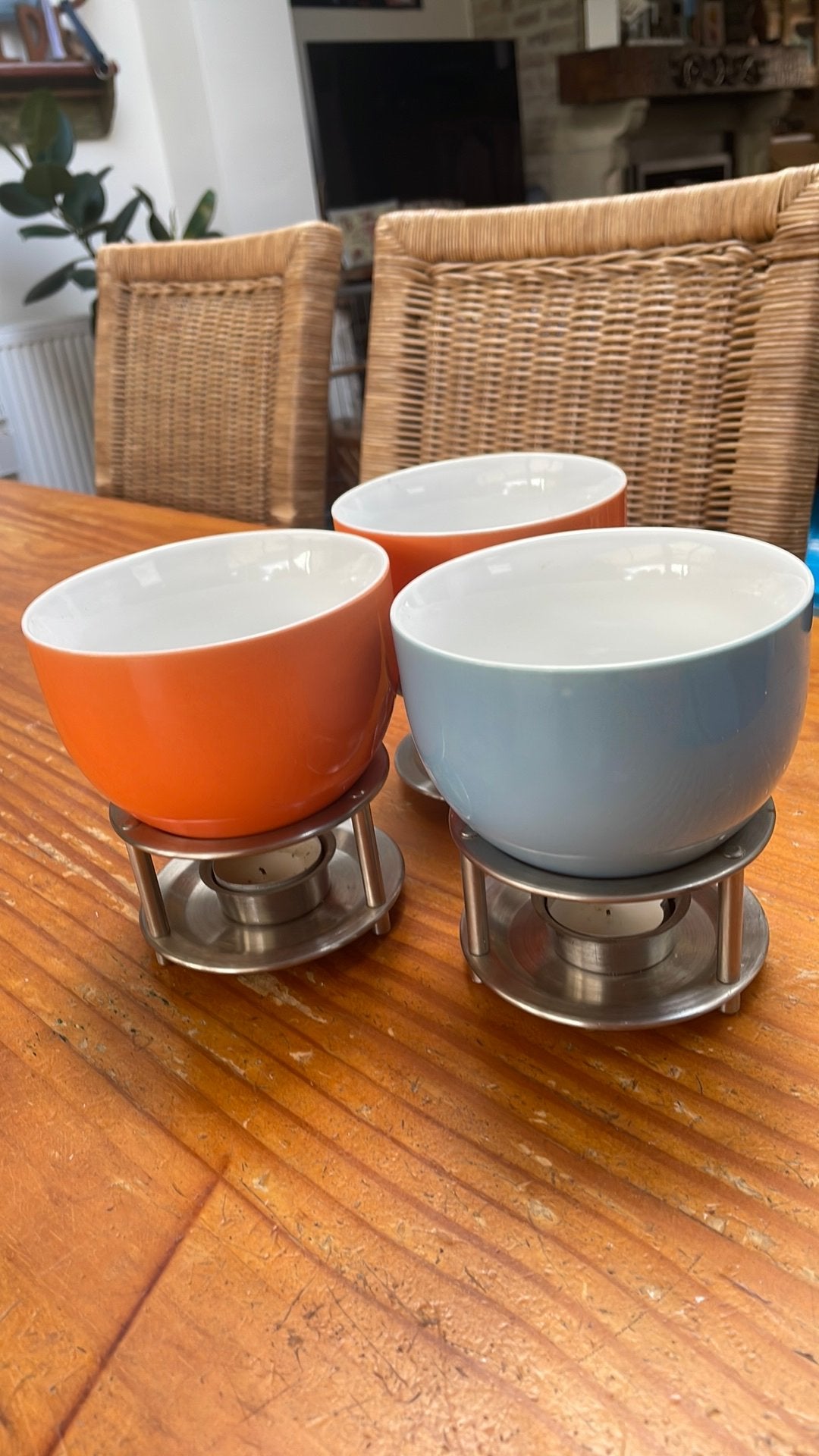 Mini chocolade fondue ( 3 sets ), Enlèvement, Comme neuf