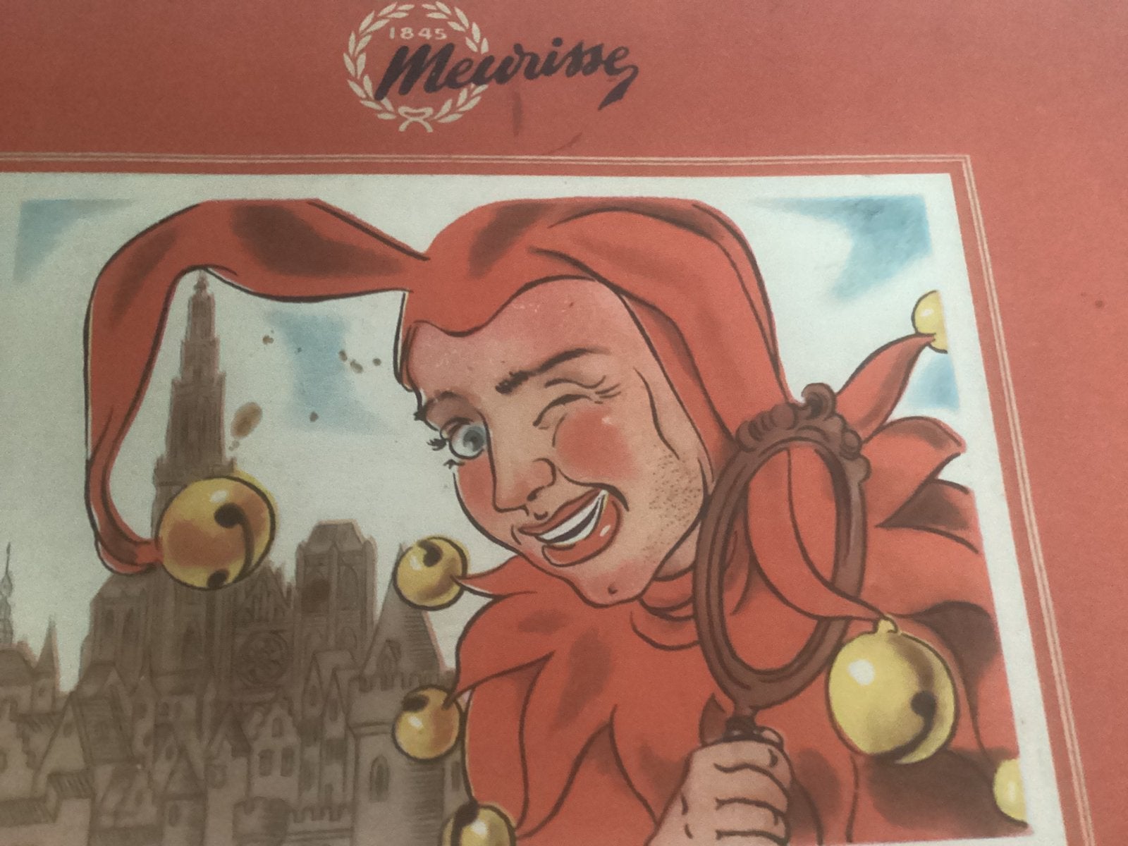 Verzamelaars album chocolade Meurisse .1946, Enlèvement