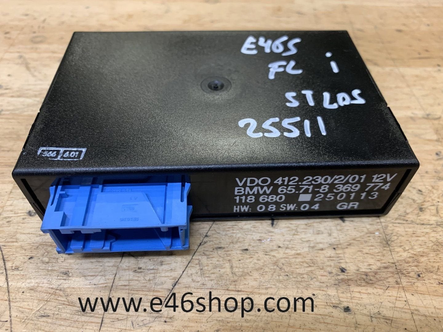 CRUISE CONTROLE MODULE UNCODED BMW E46 65718369774, Gebruikt, -, -, Ophalen of Verzenden