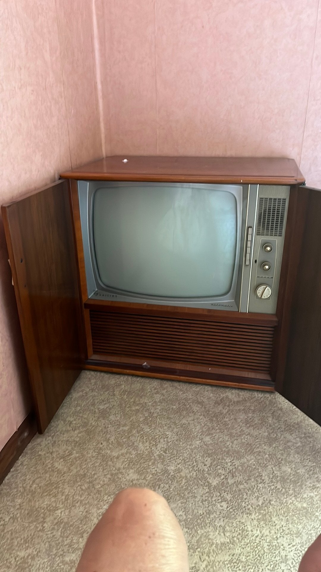 Vintage TV, Audio, Tv en Foto, Vintage Televisies, Ophalen, Gebruikt, 40 tot 60 cm, Philips