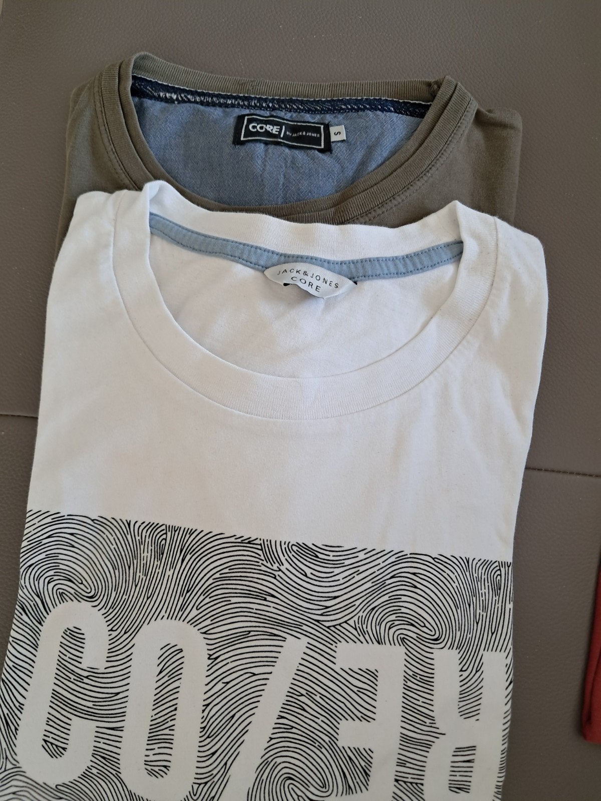 2 t shirts Core Jack & Jones S/M, Kleding | Heren, T-shirts, Ophalen, Gedragen, Maat 46 (S) of kleiner, Jack  jones