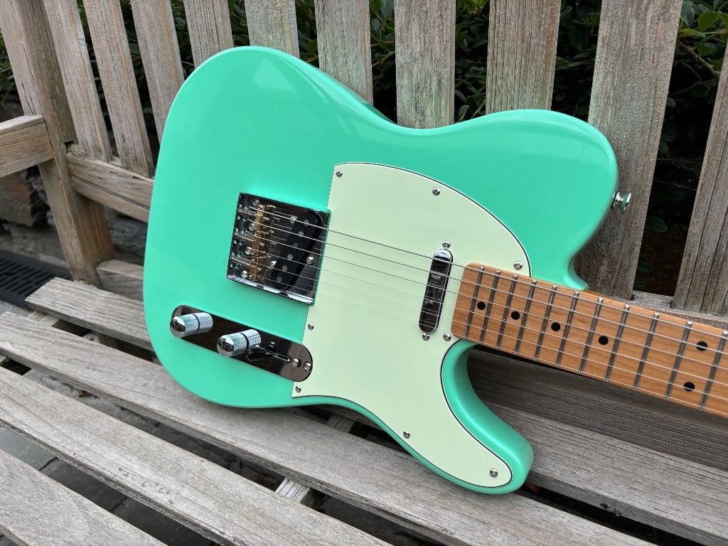 Harley Benton TE-62CC SFG - Telecaster Clone, Musique & Instruments, Enlèvement, Comme neuf, Solid body