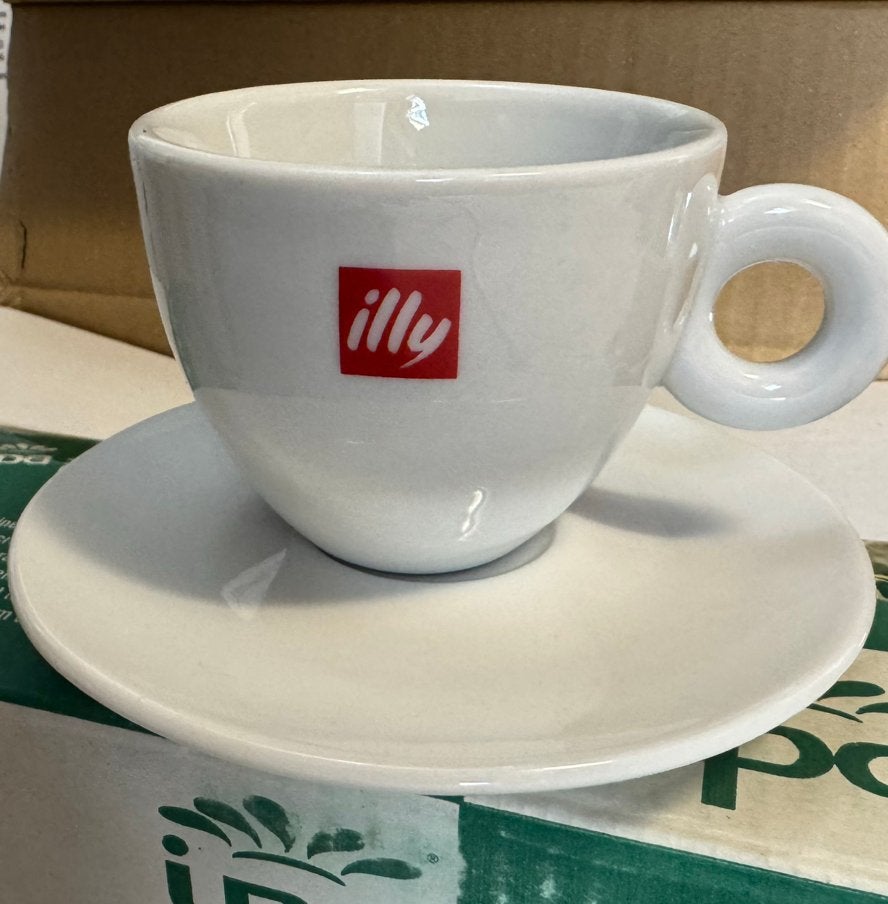 Illy koffiekopjes en schoteltjes (12 stuks), Collections, Enlèvement, Neuf, Porcelaine, Tasse et/ou soucoupe