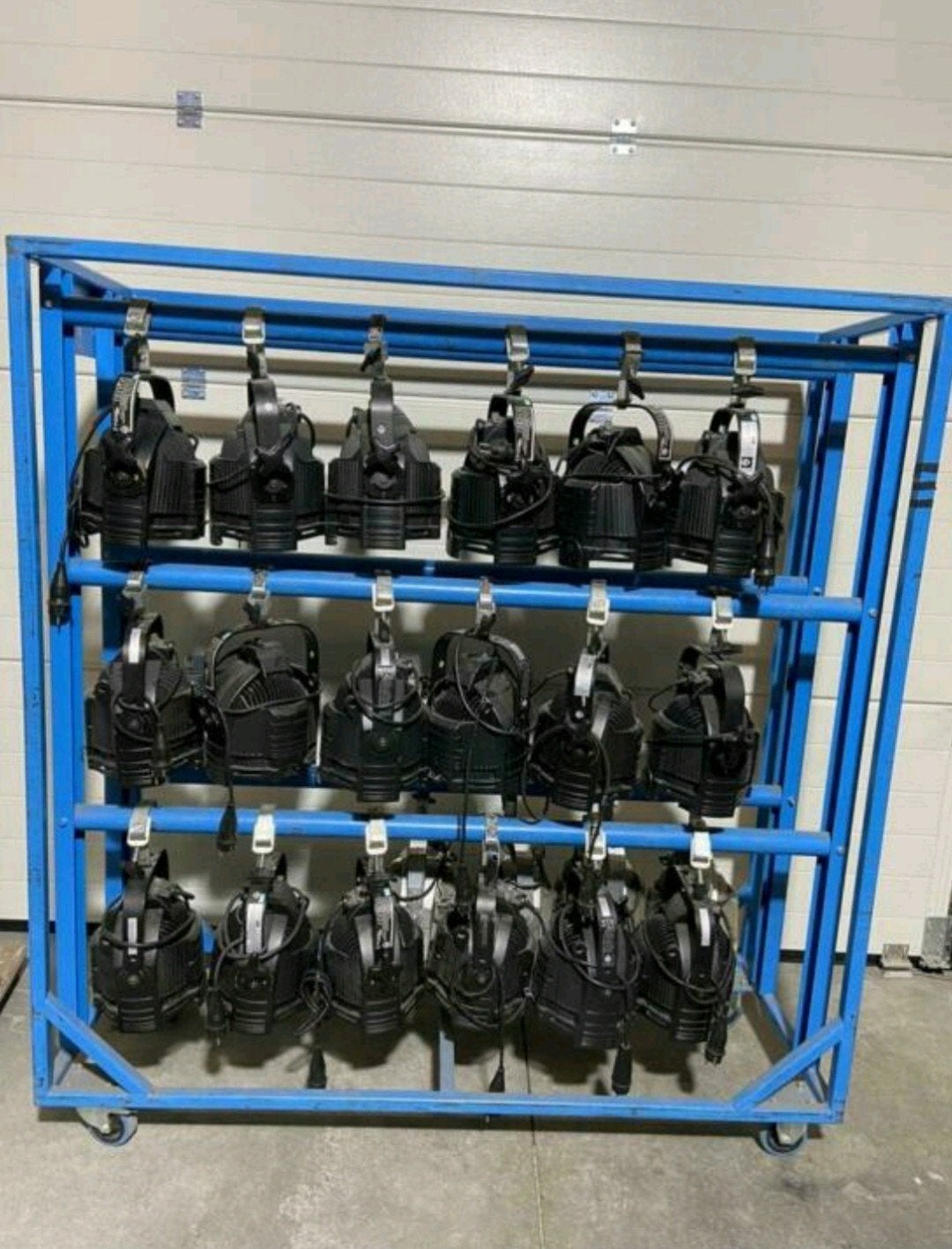 Kar voor verlichting, meatrack, Ophalen