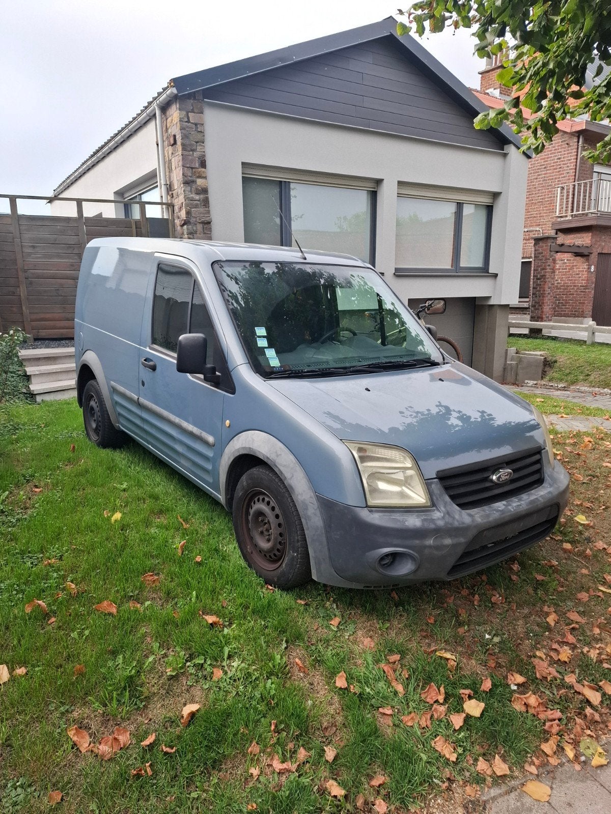 Ford transit connect 1800 diesel, Voorwielaandrijving, Stof, Blauw, Grijs
