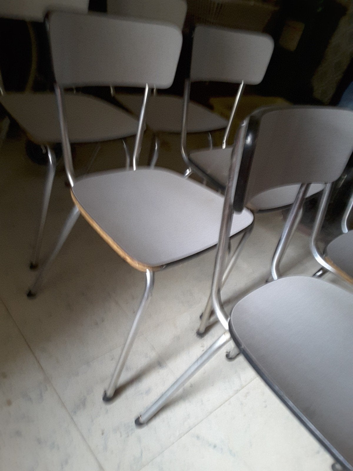 6 keukenstoelen, Huis en Inrichting, Stoelen, Ophalen, Gebruikt