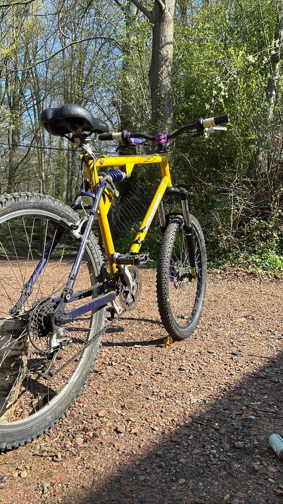 Vieux Velo de descente, Vélos & Vélomoteurs, Giant, Enlèvement, Utilisé, VTT tout suspendu