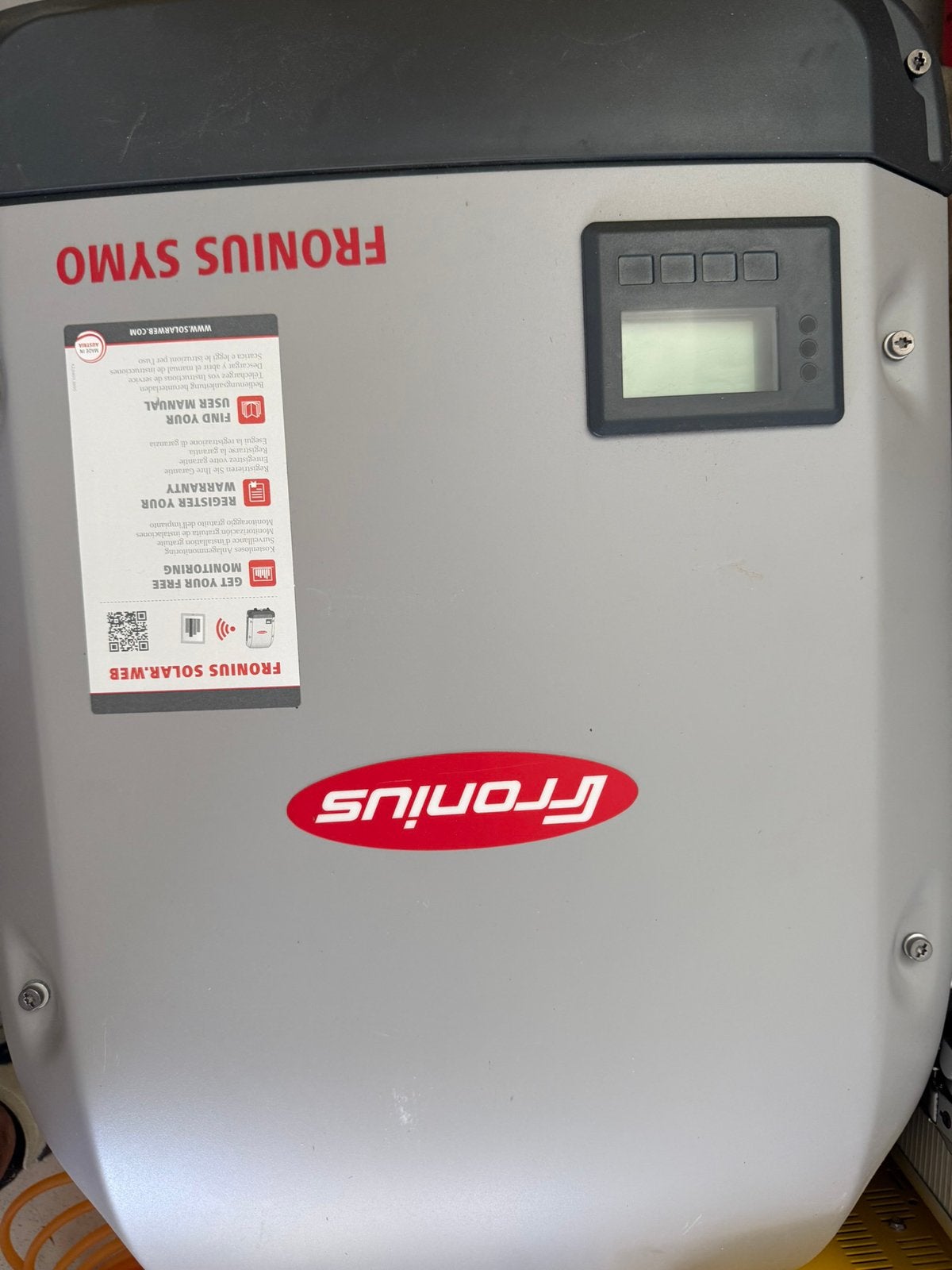 Fronius 3fase 5kW, Ophalen, Zo goed als nieuw