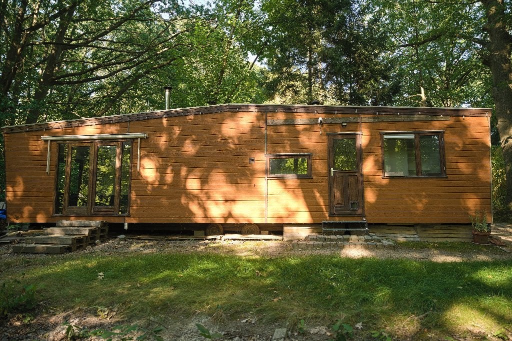 Gezellig Tiny house/ Stacaravan/Chalet, Ophalen, Gebruikt
