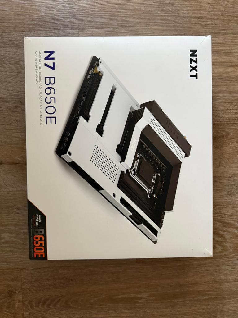 NZXT B650 E white, Informatique & Logiciels, Cartes mères, Enlèvement, Comme neuf, AMD