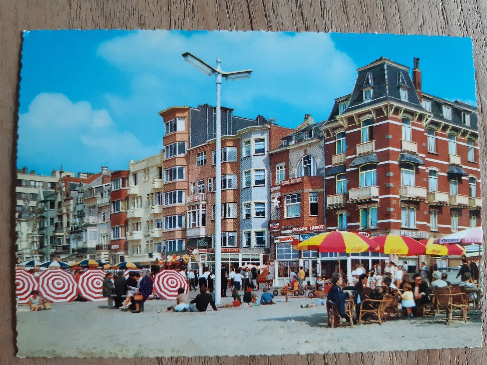 Front de mer de LA PANNE DIGUE, années 1960, Enlèvement ou Envoi