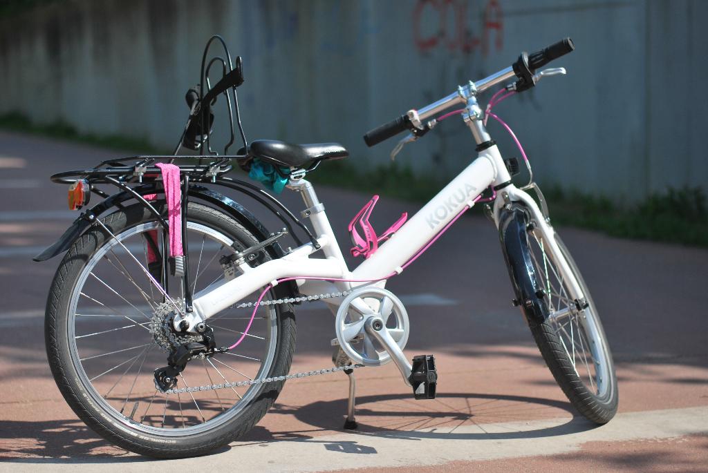Kokua LIKEtoBIKE 20 - Wit parelmoer, Fietsen en Brommers, Ophalen, 20 inch of meer, Gebruikt, Velgrem