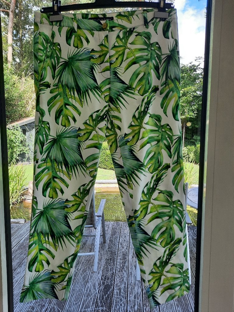 Knappe cropped broek CREME DE LA CREME - M, Vêtements | Femmes, Culottes & Pantalons, Comme neuf, Taille 38/40 (M), Autres couleurs