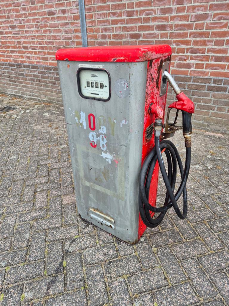 Tokheim benzinepomp benzine pomp, Verzamelen, Ophalen