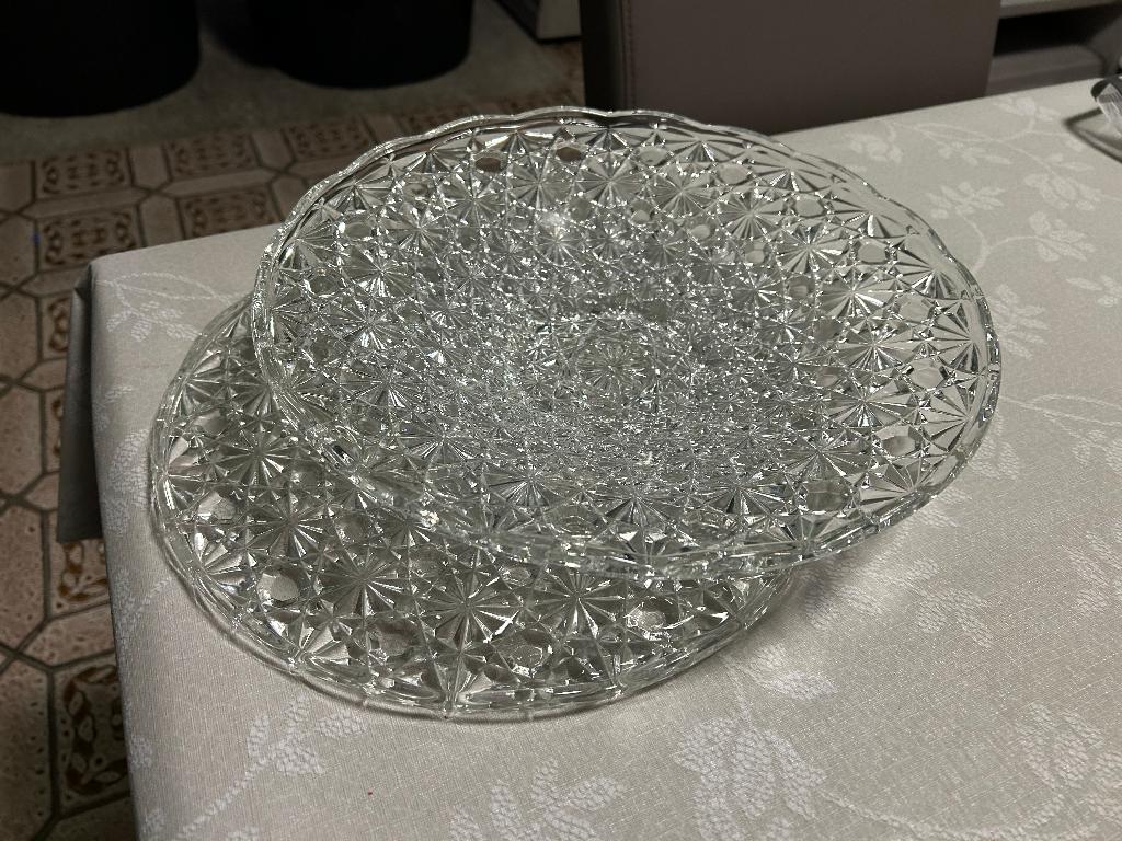 2 Prachtige schalen heel mooi, Huis en Inrichting, Woonaccessoires | Schalen en Manden, Ophalen, Nieuw, Rond, Schaal