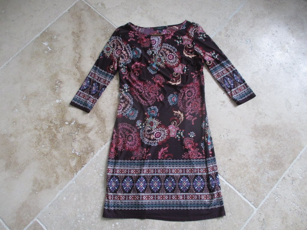 jurk 36, Kleding | Dames, Jurken, Ophalen, Atmosphere, Paars, Zo goed als nieuw
