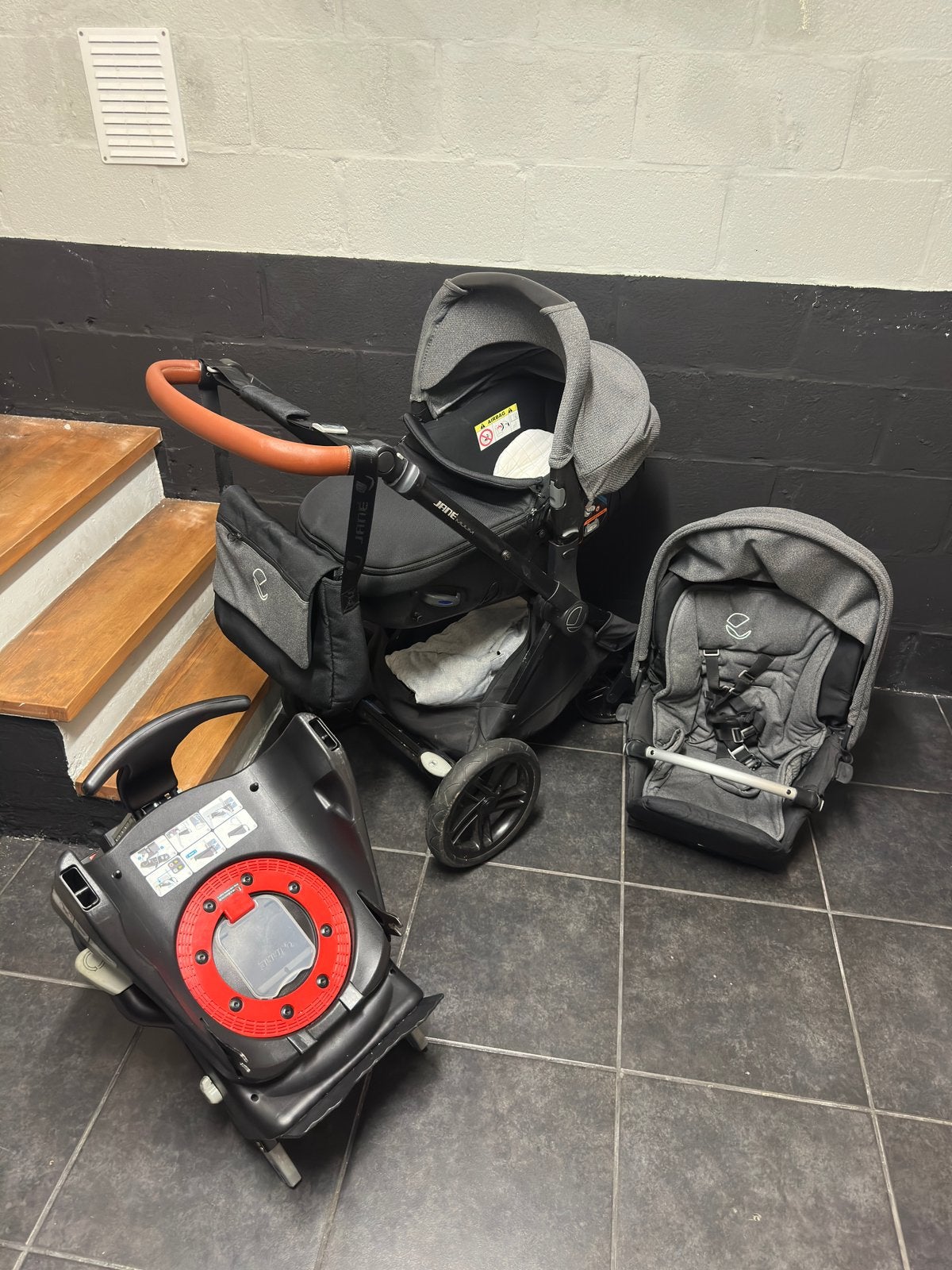 Baby koets met maxi cosi en  isofix platform, Kinderen en Baby's, Ophalen, Zo goed als nieuw