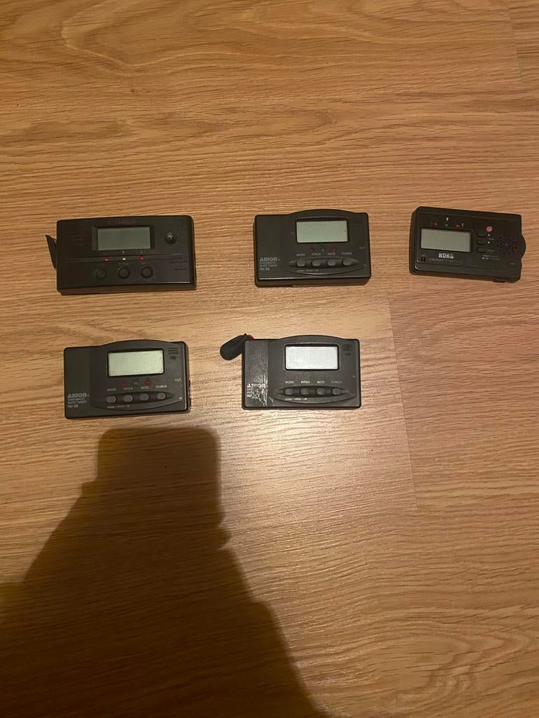 Set van 5 Digitale Stemapparaten, Ophalen, Zo goed als nieuw