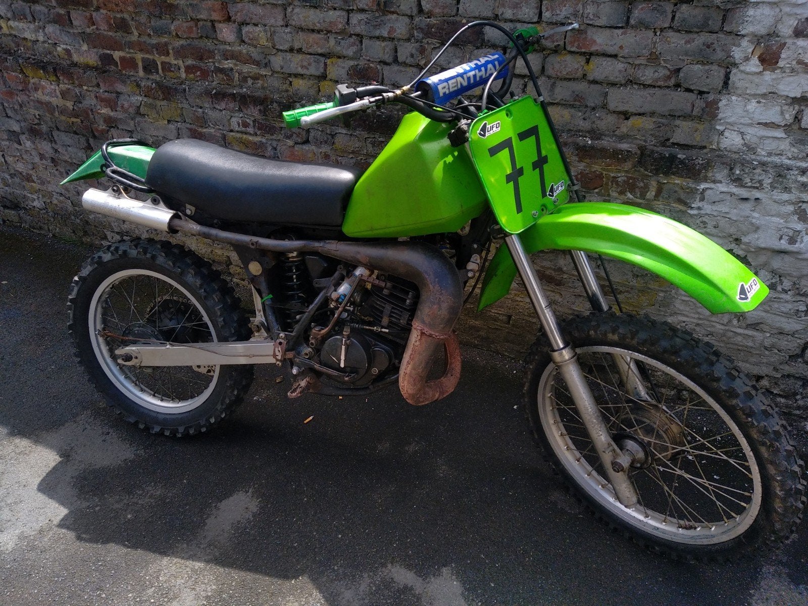 Kdx 200  de 1985, Motos, Enlèvement