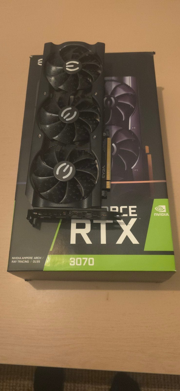 EVGA GEFORCE RTX 3070 / 8Gb, Computers en Software, Videokaarten, Ophalen, GDDR6, Nvidia, HDMI