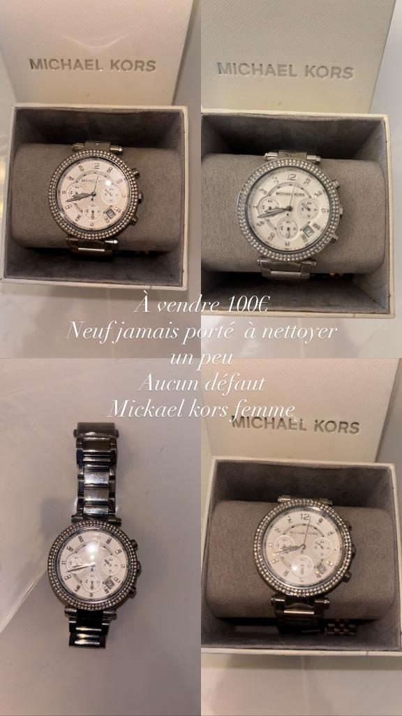 Montre Michael kors femme argenté, Autres marques, Enlèvement, Avec strass, Neuf