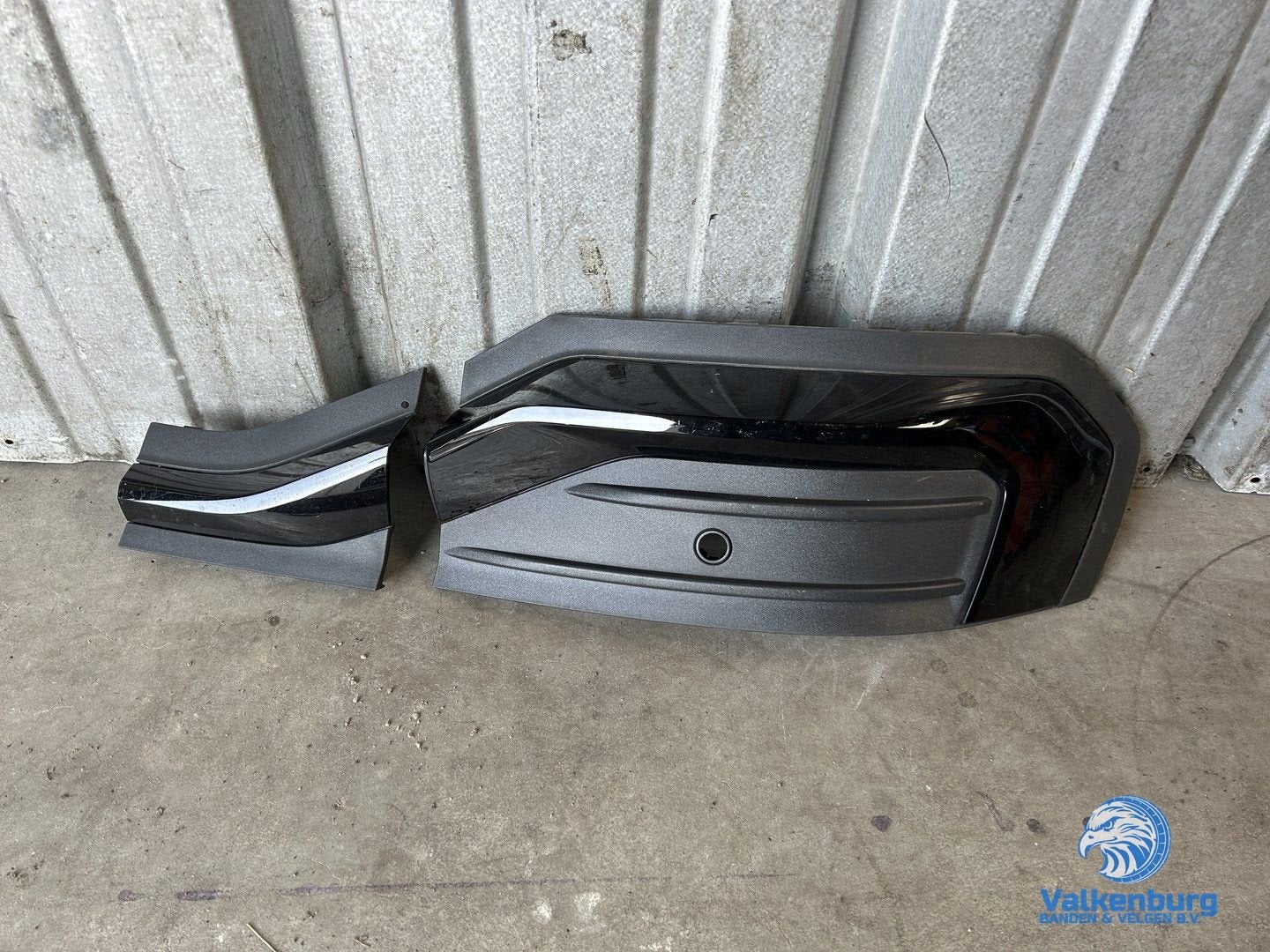 Originele Audi Q5 80F Achter bumper links hoek zwart 80F8073, Auto-onderdelen, Gebruikt, -, -, Ophalen of Verzenden