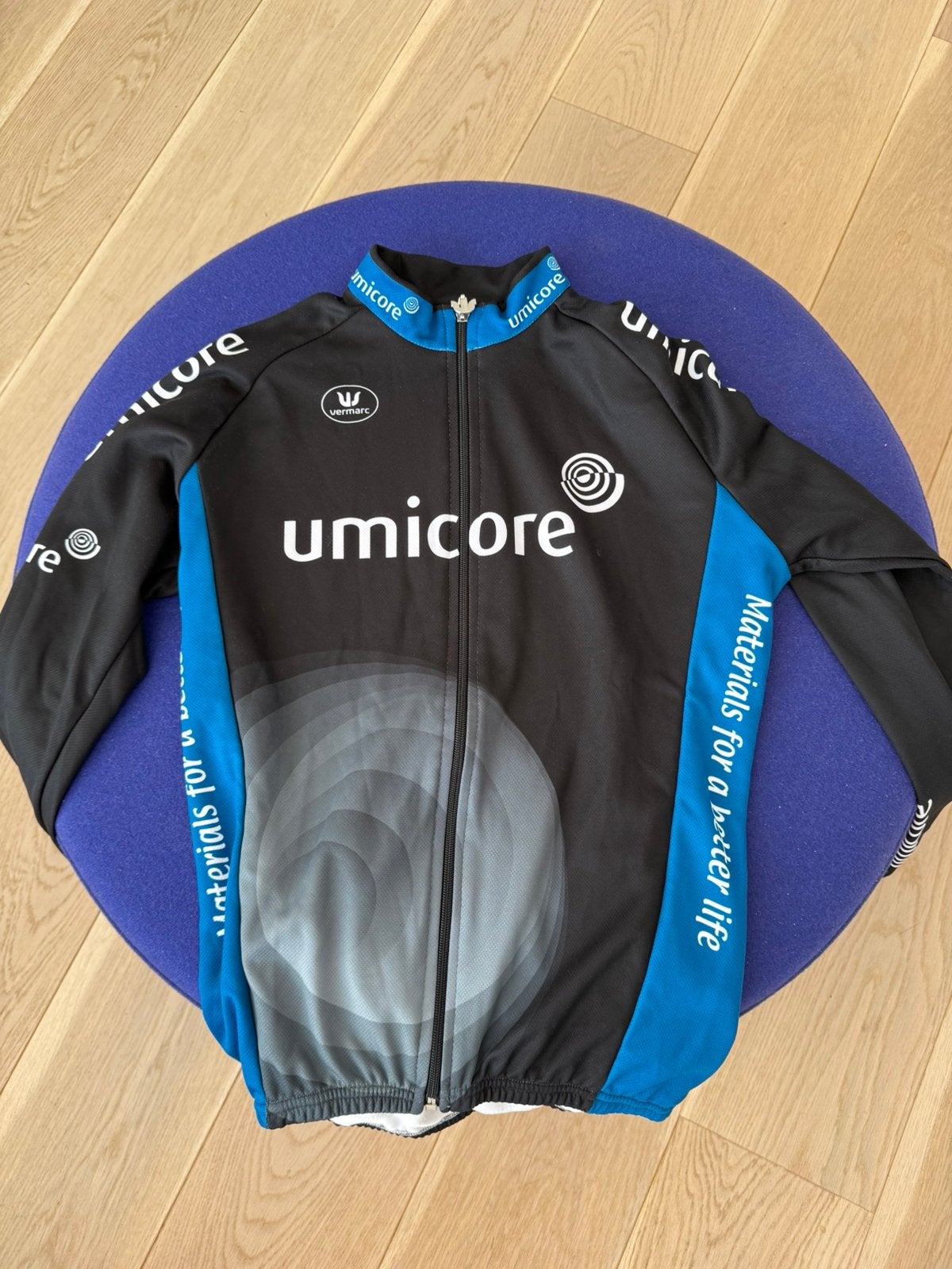 Maillot de cyclisme à manches longues Umicore taille S, Enlèvement ou Envoi, Comme neuf