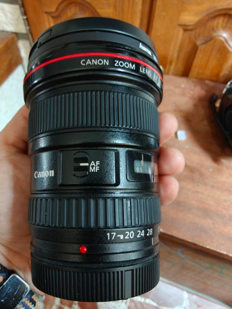 Canon ef 17-40 mm, Audio, Tv en Foto, Foto | Lenzen en Objectieven, Ophalen of Verzenden, Zo goed als nieuw, Groothoeklens, Zoom