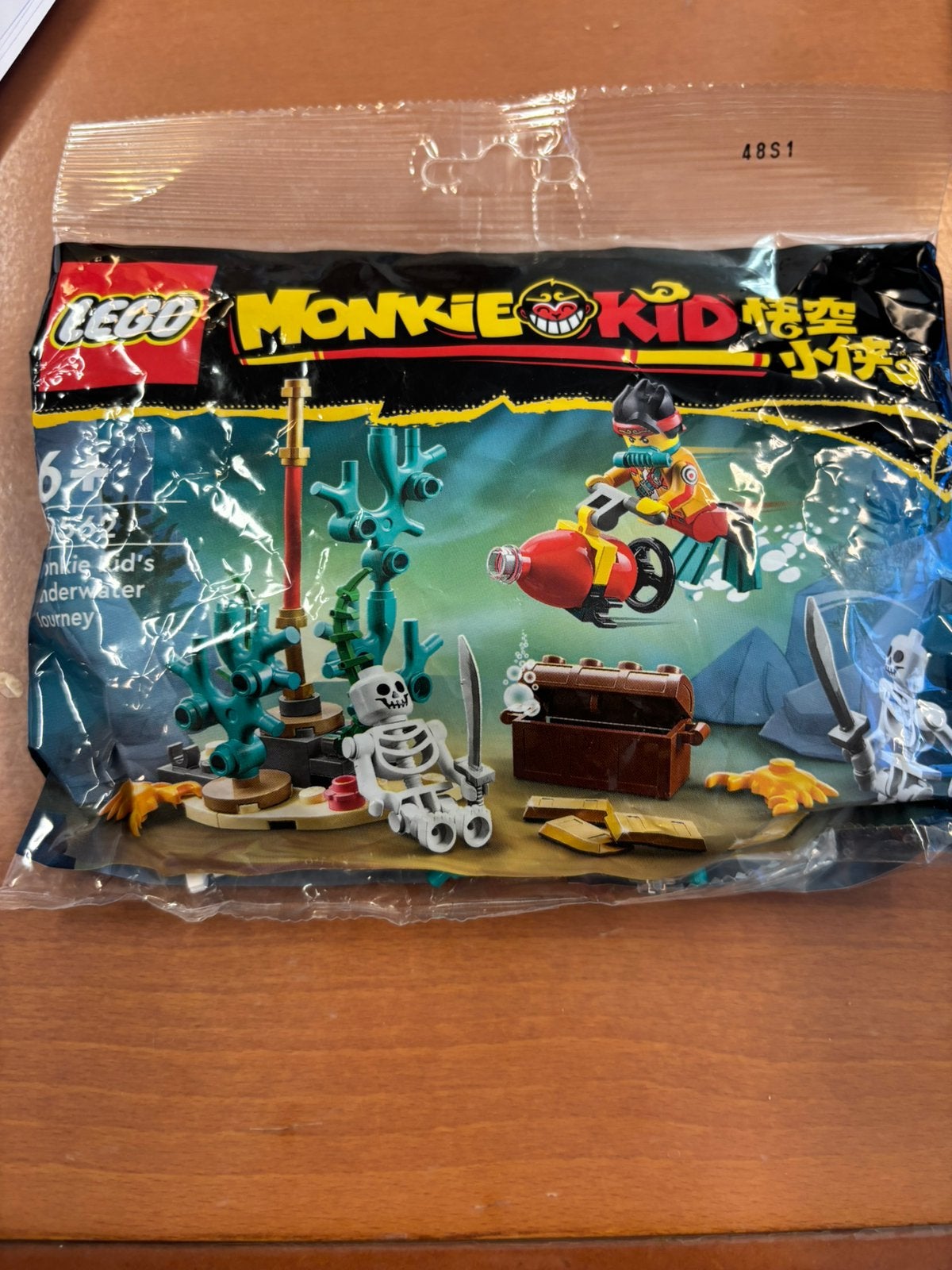 Lego 30562 Monkey Kid Underwater Polybag nooit geopend, Ophalen of Verzenden, Zo goed als nieuw, Lego