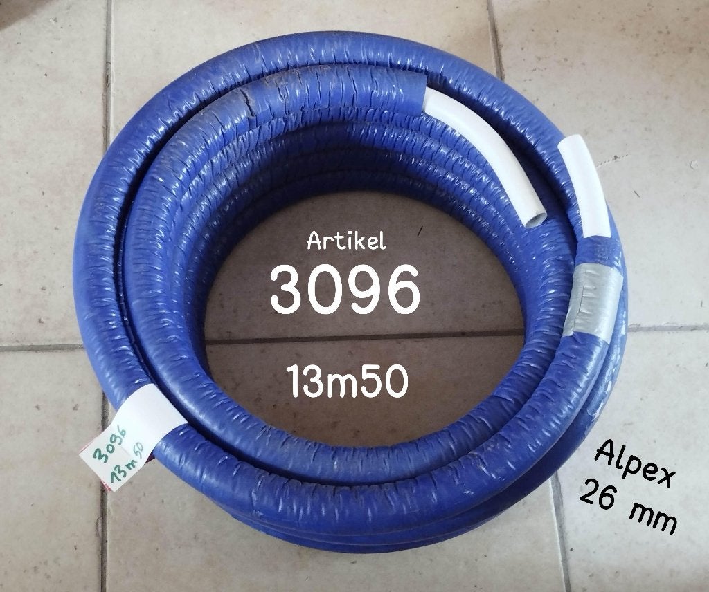 Alpex 26 mm - 13m50, Ophalen