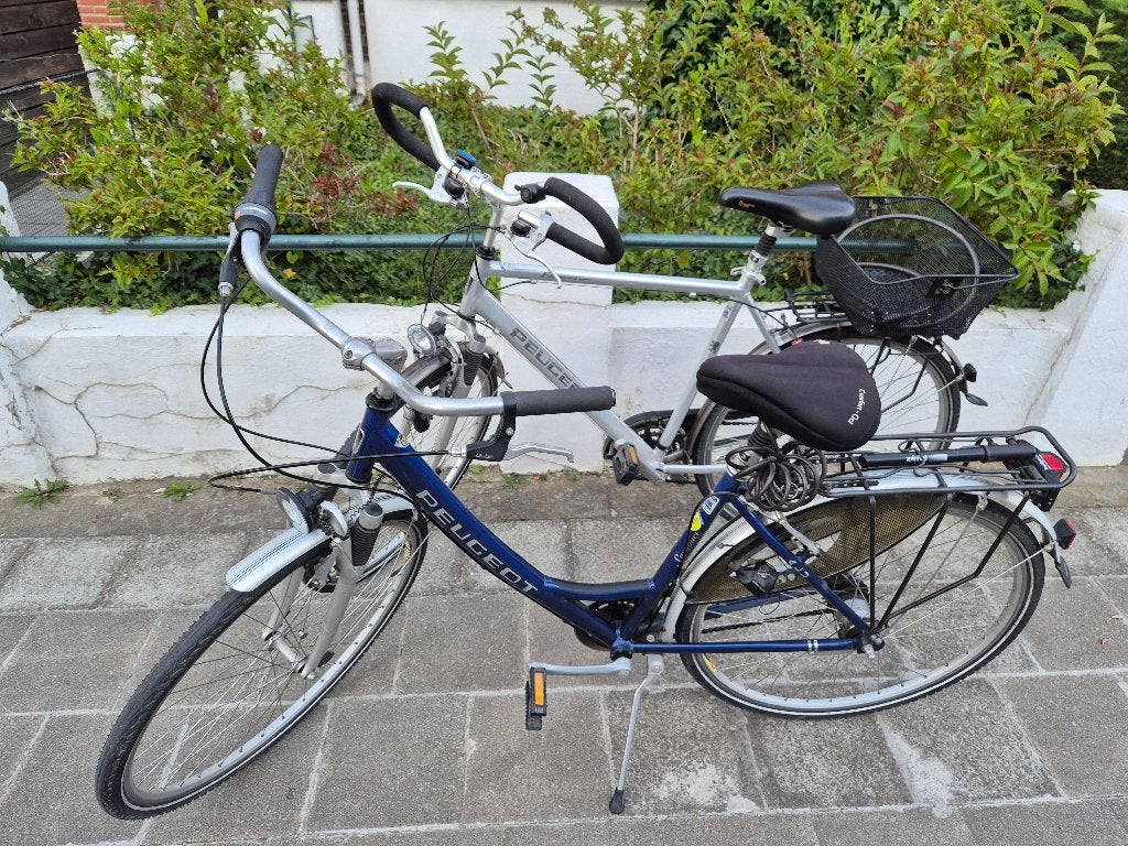 Vélos Peugeot « pour lui et pour elle », Vélos & Vélomoteurs, Enlèvement, Utilisé, Aluminium, Autres marques