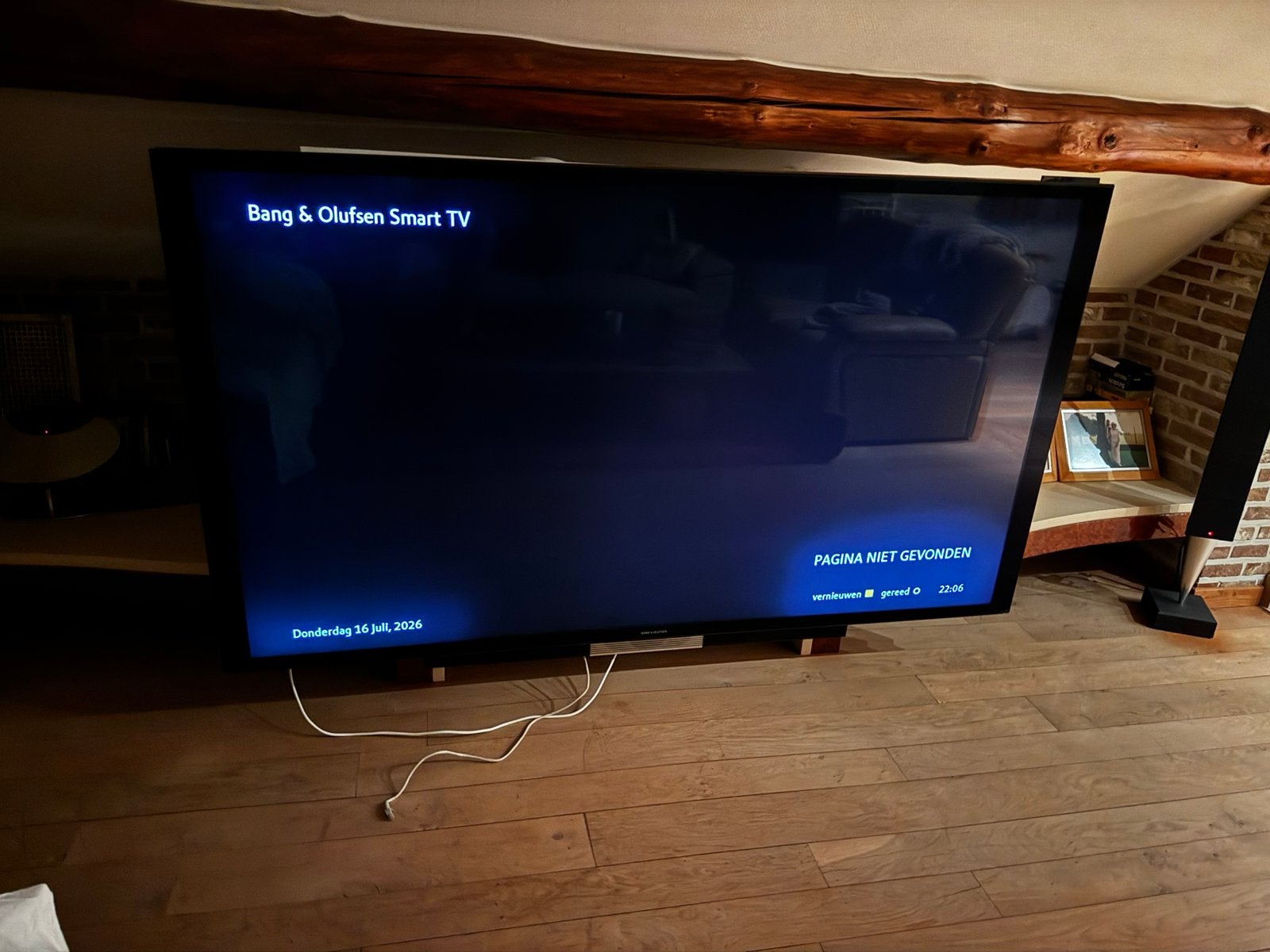 Smart TV Bang & Olufsen, 85 pouces, en très bon état., Autres marques, LED, Utilisé, 100 cm ou plus