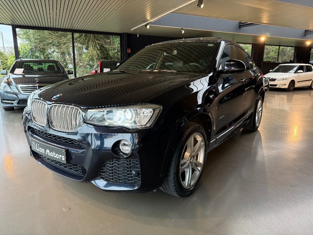 BMW X4 3.0d XDRIVE* M-SPORT*LEDER*NAVI*CAM*TREKHAAK**PANO*, Auto's, BMW, Automaat, 2993 cc, Blauw, Leder