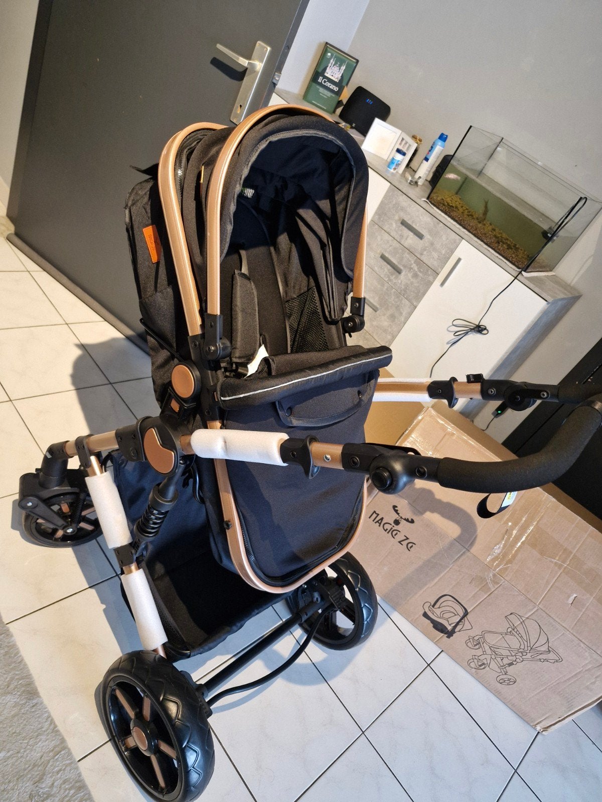 Buggy, Ophalen