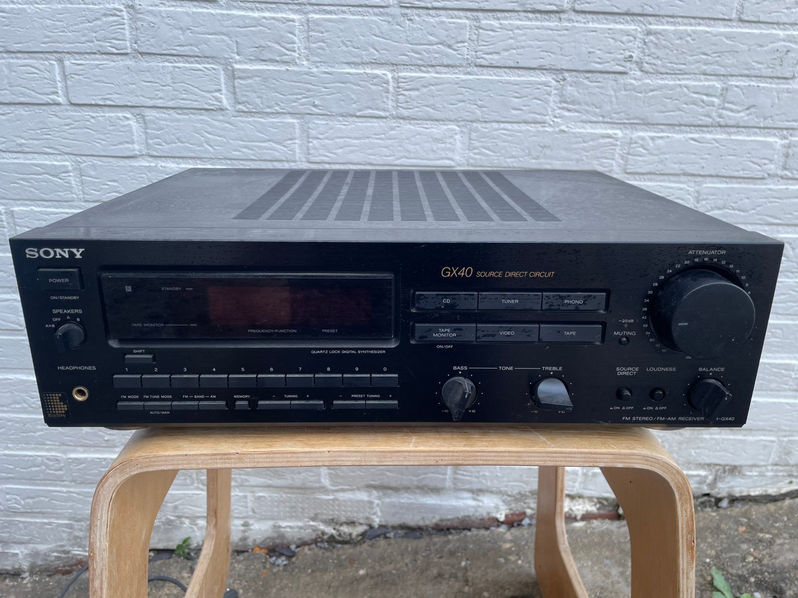 Sony FM Stereo Receiver STR-GX40, Audio, Tv en Foto, Tuners, Ophalen, Gebruikt