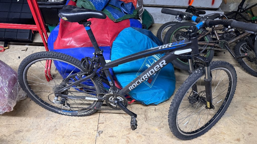 Rockrider, Fietsen en Brommers, Fietsen | Mountainbikes en ATB, Gebruikt, Hardtail, Heren, Schijfrem