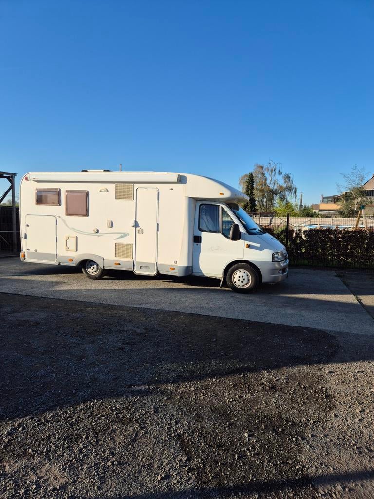 Zeer ruime mc louis, Caravans en Kamperen, Mobilhomes, Particulier, tot en met 4, Integraal, Fiat, 6 tot 7 meter, Diesel, Handgeschakeld