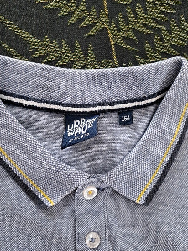 Urban wave lichtblauwe polo 164, Enlèvement ou Envoi, Comme neuf, Garçon, Chemise ou À manches longues