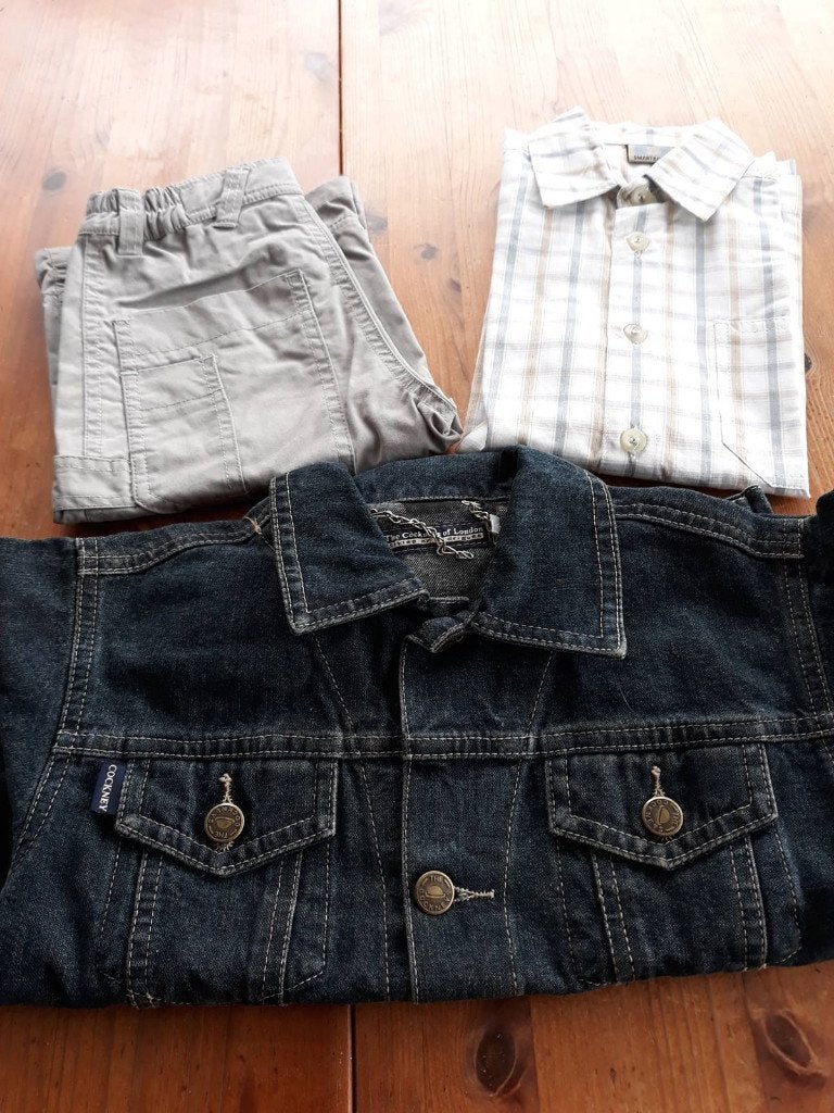 Kinderkledij jongens (3 stuks - ook apart) maat 116, Kinderen en Baby's, Ophalen, Zo goed als nieuw, Maat 116