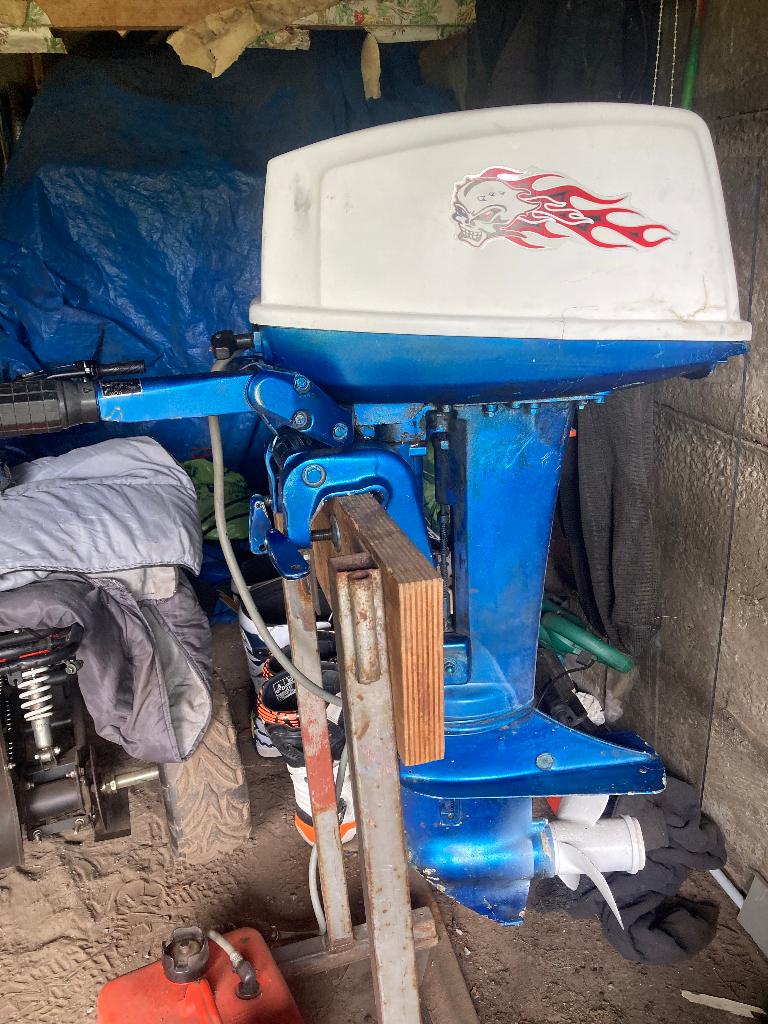 Buitenboordmotor, Watersport en Boten, Ophalen, Gebruikt, 5 tot 10 pk, Buitenboordmotor