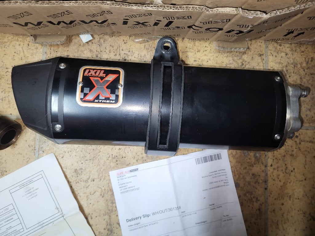 Door IXIL goedgekeurde uitlaat voor motorfietsen, Motoren, Onderdelen | Kawasaki, Ophalen of Verzenden, Nieuw