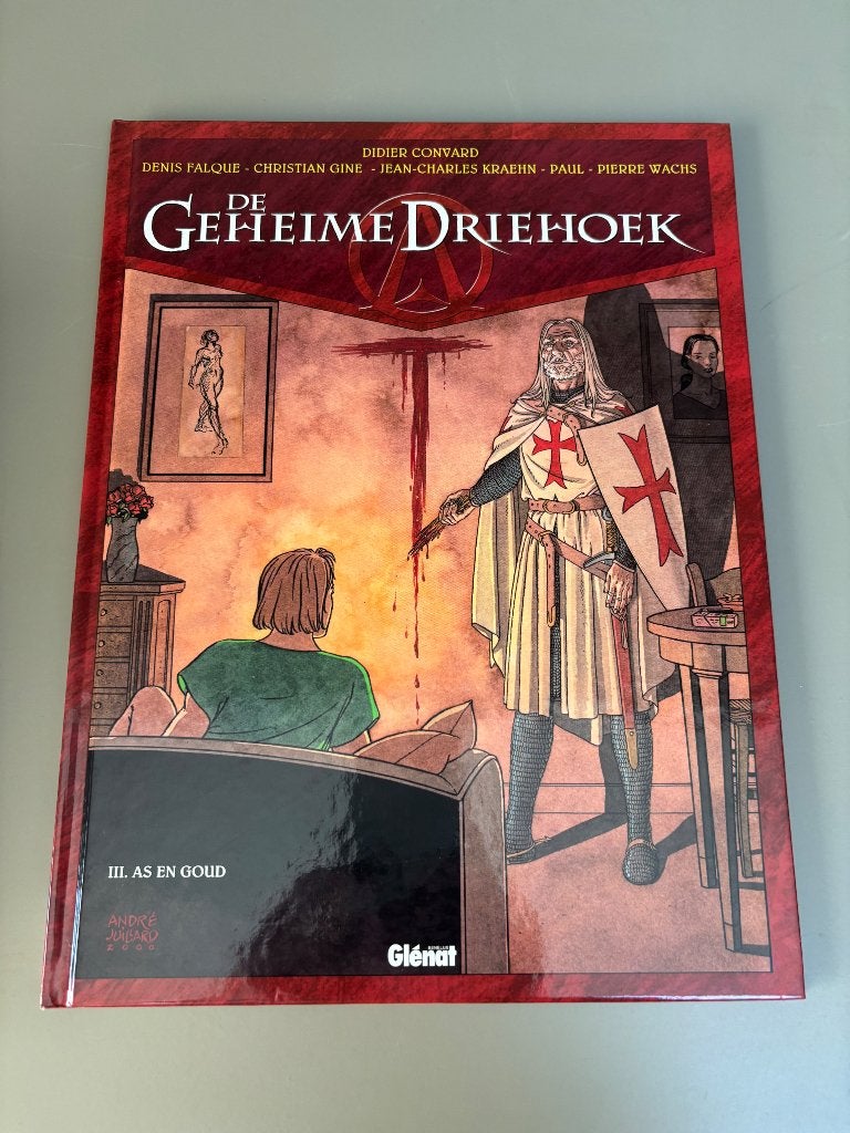 De geheime driehoek, Boeken, Ophalen of Verzenden, Zo goed als nieuw